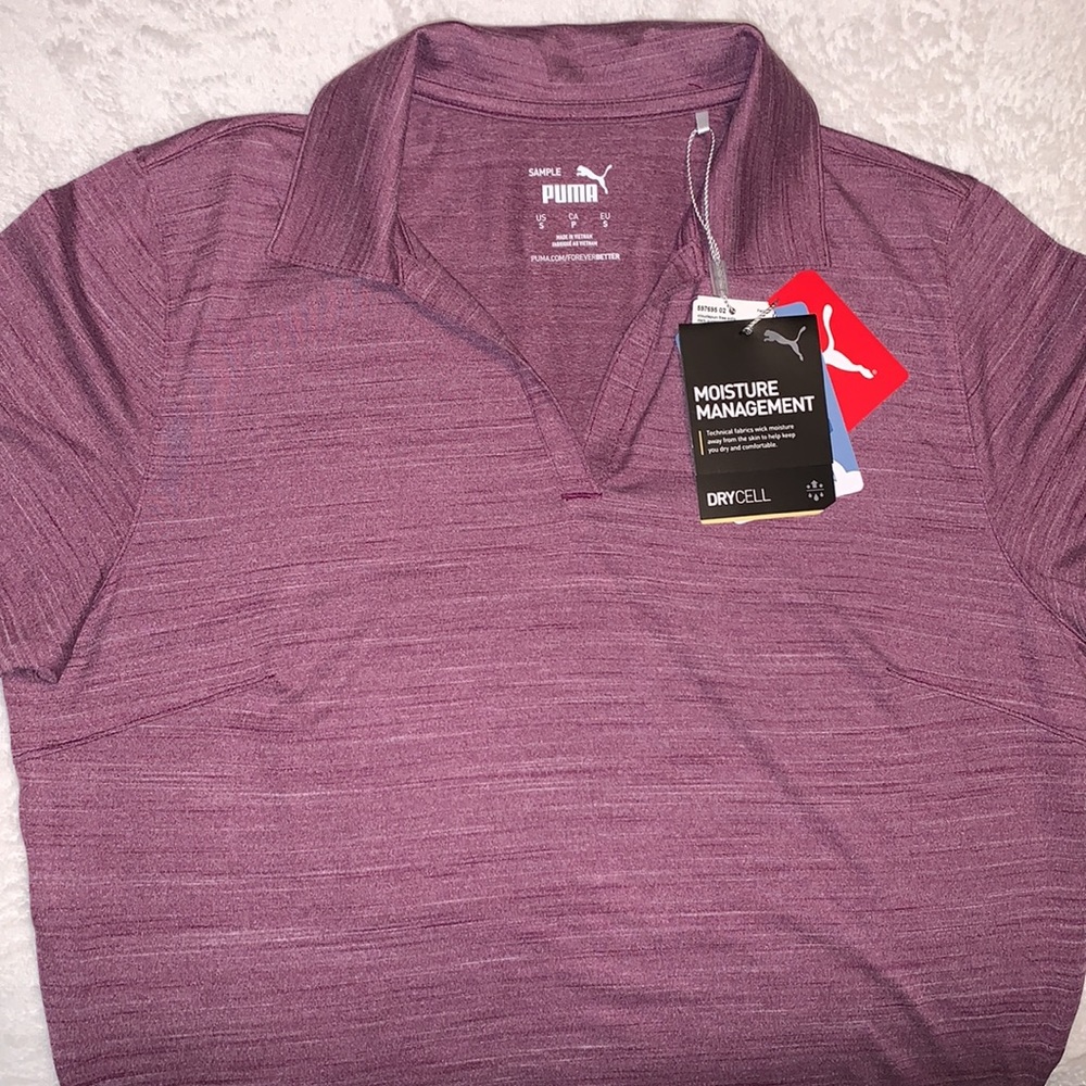 ⛳️ NWT Puma short sleeve collared golf top